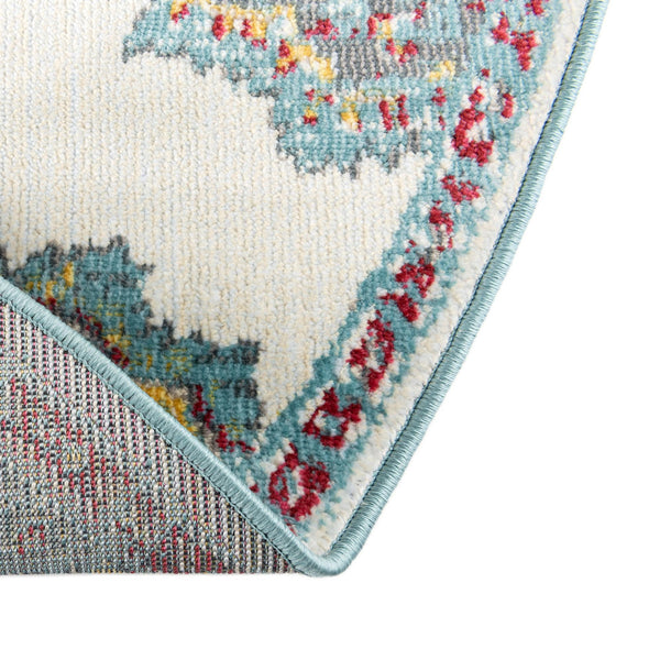 Arcadia Rugs Collection Area Rug -  Atlantis (Cream) Round Cream  lifestyle 55