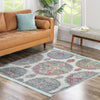Arcadia Rugs Collection Area Rug -  Atlantis (Cream) Square Cream  lifestyle 90