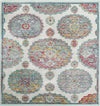 Arcadia Rugs Collection Area Rug -  Atlantis (Cream) Square Cream  lifestyle 21