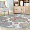 Arcadia Rugs Collection Area Rug -  Atlantis (Cream) Octagon Cream  lifestyle 87