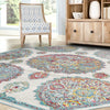 Arcadia Rugs Collection Area Rug -  Atlantis (Cream) Octagon Cream  lifestyle 92