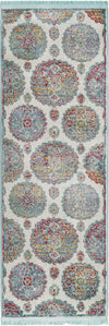 Arcadia Rugs Collection Area Rug -  Atlantis (Cream) Runner Cream  lifestyle 24