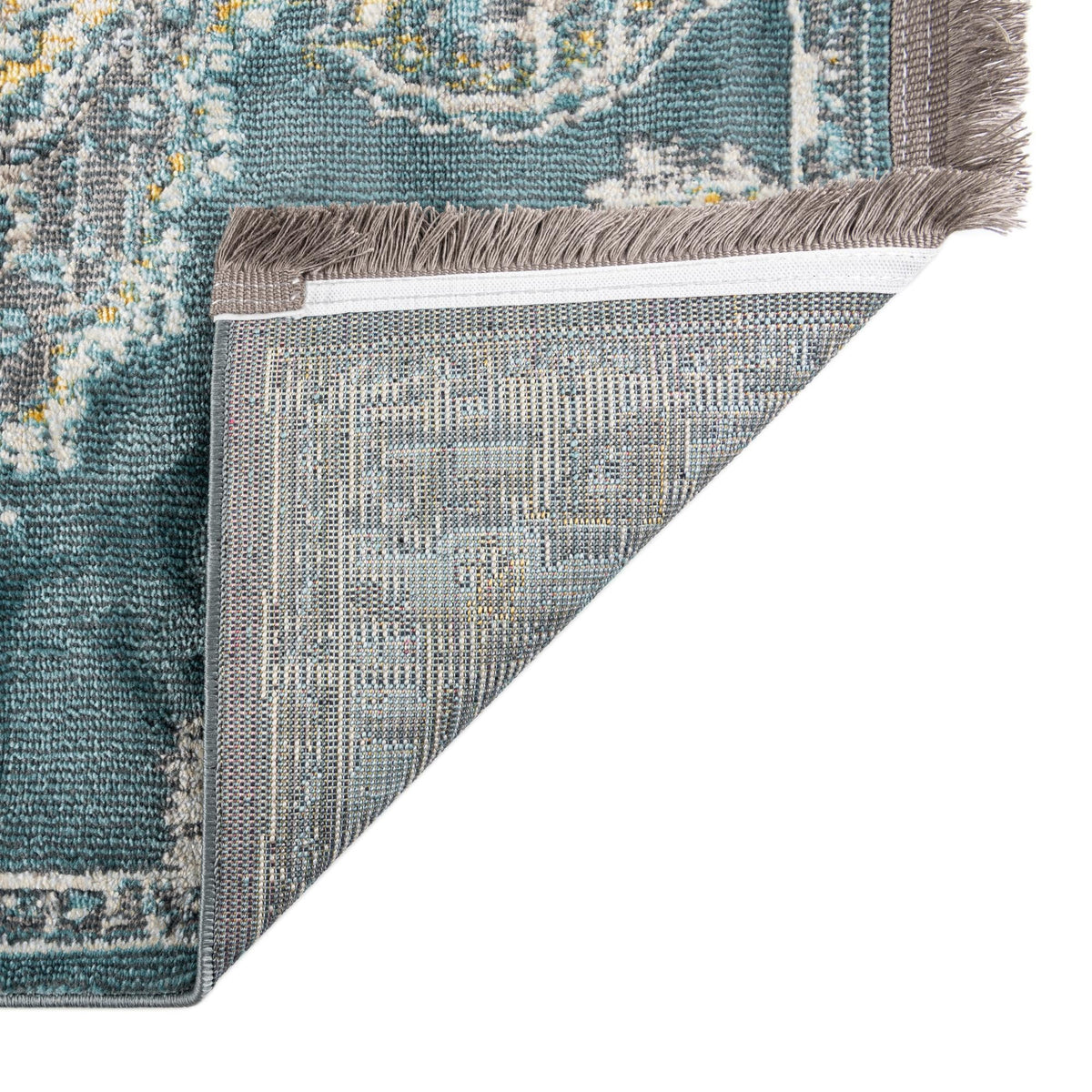 Arcadia Rugs Collection Area Rug -  Atlantis (Gray and Blue) Rectangle Gray and Blue  lifestyle 8