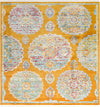 Arcadia Rugs Collection Area Rug -  Atlantis (Orange) Square Orange  lifestyle 16