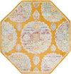 Arcadia Rugs Collection Area Rug -  Atlantis (Orange) Octagon Orange  lifestyle 18