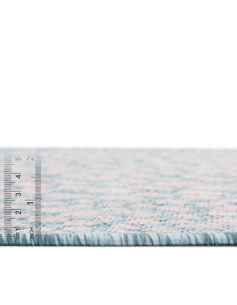 Urban Oasis Rugs Collection Area Rug -  Terrace (Pink and Aqua) Rectangle Pink and Aqua  lifestyle 28