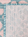 Urban Oasis Rugs Collection Area Rug -  Terrace (Pink and Aqua) Rectangle Pink and Aqua  lifestyle 29