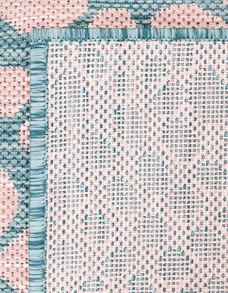 Urban Oasis Rugs Collection Area Rug -  Terrace (Pink and Aqua) Rectangle Pink and Aqua  lifestyle 29