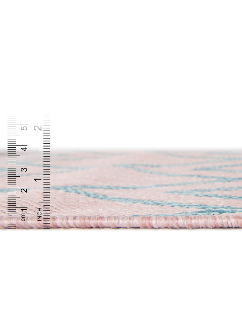 Urban Oasis Rugs Collection Area Rug -  Boulevard (Pink and Aqua) Rectangle Pink and Aqua  lifestyle 3