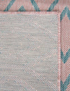 Urban Oasis Rugs Collection Area Rug -  Boulevard (Pink and Aqua) Rectangle Pink and Aqua  lifestyle 7