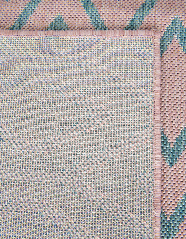 Urban Oasis Rugs Collection Area Rug -  Boulevard (Pink and Aqua) Rectangle Pink and Aqua  lifestyle 7