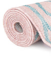 Urban Oasis Rugs Collection Area Rug -  Boulevard (Pink and Aqua) Rectangle Pink and Aqua  lifestyle 10