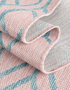 Urban Oasis Rugs Collection Area Rug -  Boulevard (Pink and Aqua) Rectangle Pink and Aqua  lifestyle 11
