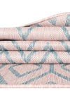 Urban Oasis Rugs Collection Area Rug -  Boulevard (Pink and Aqua) Rectangle Pink and Aqua  lifestyle 23