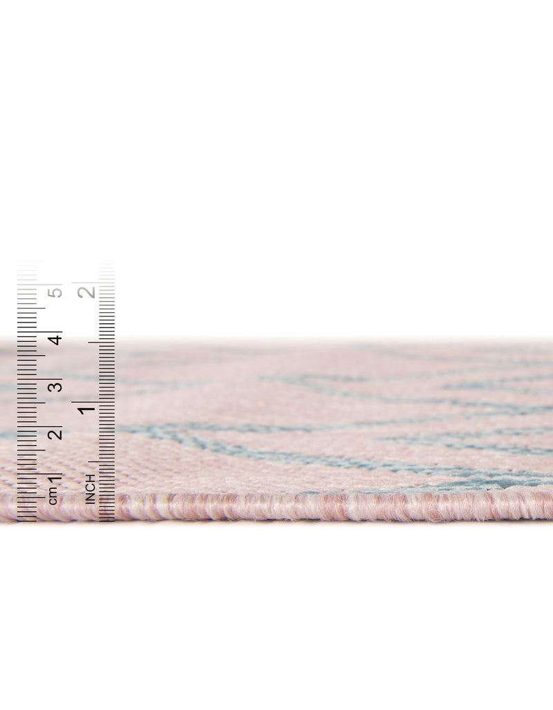 Urban Oasis Rugs Collection Area Rug -  Boulevard (Pink and Aqua) Rectangle Pink and Aqua  lifestyle 28
