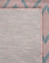 Urban Oasis Rugs Collection Area Rug -  Boulevard (Pink and Aqua) Rectangle Pink and Aqua  lifestyle 29