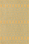 Urban Oasis Rugs Collection Area Rug -  Boulevard (Yellow and Aqua) Rectangle Yellow and Aqua  lifestyle 2