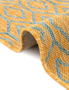 Urban Oasis Rugs Collection Area Rug -  Boulevard (Yellow and Aqua) Rectangle Yellow and Aqua  lifestyle 22