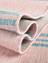 Urban Oasis Rugs Collection Area Rug -  District (Pink) Rectangle Pink  lifestyle 17