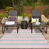 Urban Oasis Rugs Collection Area Rug -  District (Pink and Aqua) Rectangle Pink and Aqua  lifestyle 4