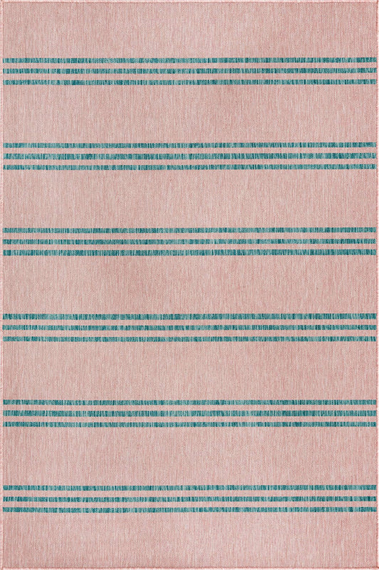 Urban Oasis Rugs Collection Area Rug -  District (Pink and Aqua) Rectangle Pink and Aqua  lifestyle 2