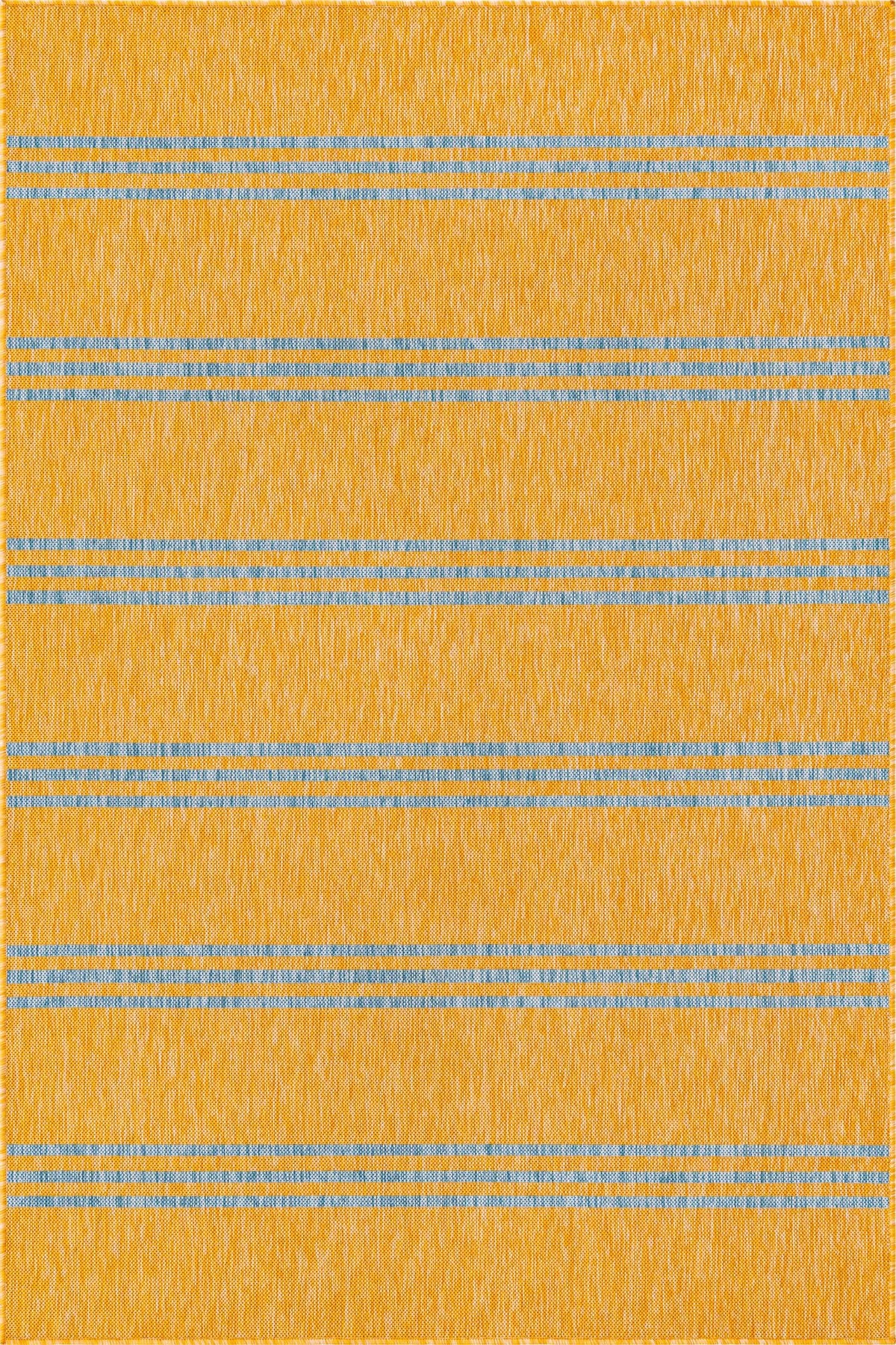 Urban Oasis Rugs Collection Area Rug -  District (Yellow and Aqua) Rectangle Yellow and Aqua  lifestyle 2