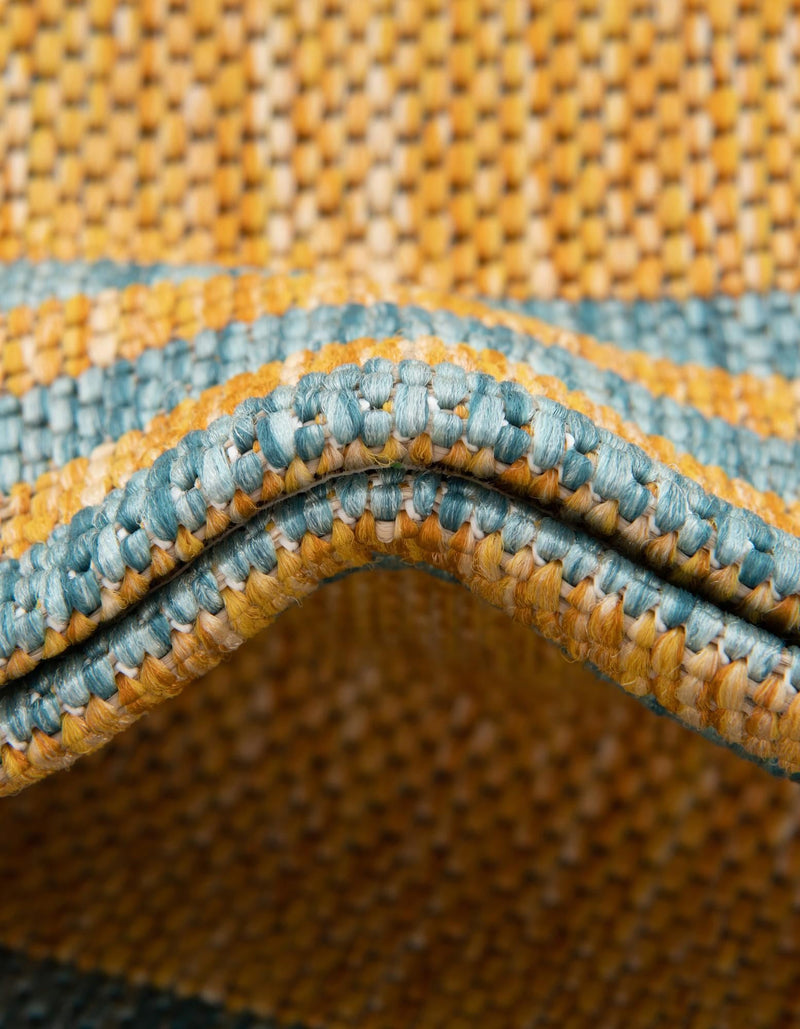 Urban Oasis Rugs Collection Area Rug -  District (Yellow and Aqua) Rectangle Yellow and Aqua  lifestyle 31