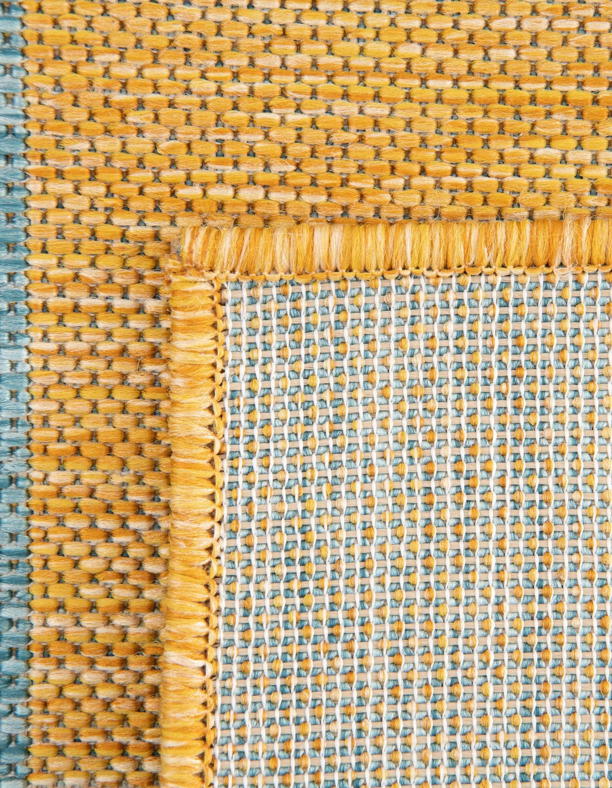 Urban Oasis Rugs Collection Area Rug -  District (Yellow and Aqua) Rectangle Yellow and Aqua  lifestyle 33