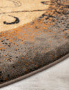 Bistro Lounge Collection Area Rug -  Affogato Oval Beige  lifestyle 39