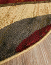 Bistro Lounge Collection Area Rug -  Frappe Oval Beige  lifestyle 33