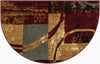 Bistro Lounge Collection Area Rug -  Ristretto Hearth Multi  lifestyle 22