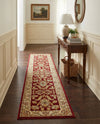 Jaipur Elegance Collection Area Rug -  Jantar Runner Red  lifestyle 62
