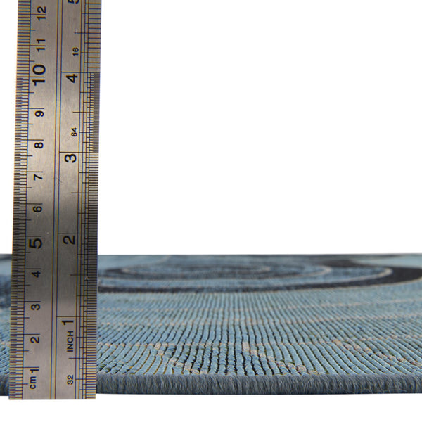 Urban Terrace Collection Area Rug -  Atrium Runner Multi  lifestyle 13