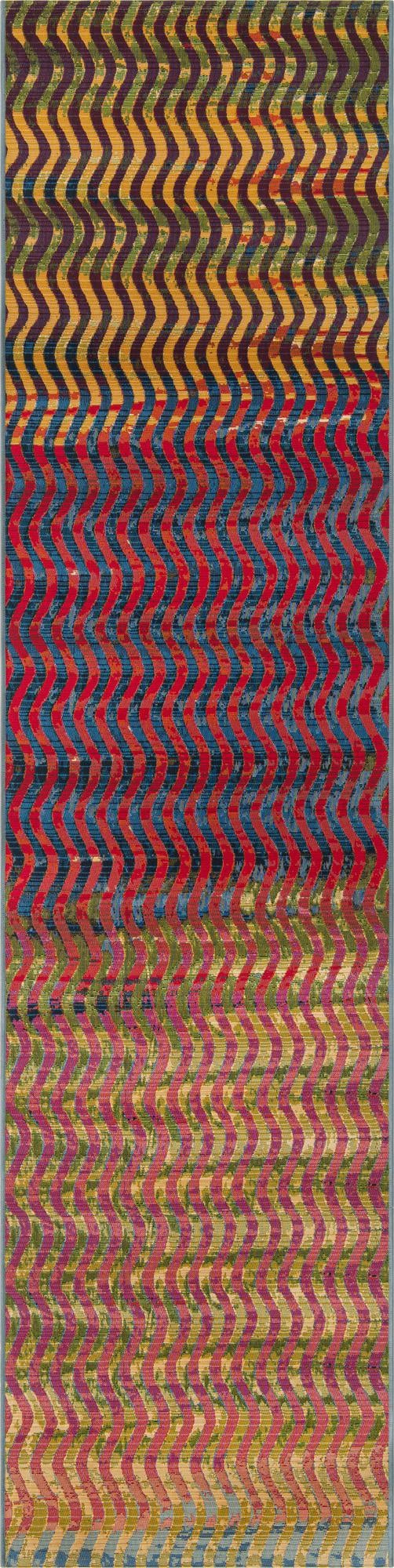 Urban Terrace Collection Area Rug -  Walkway Runner Multi  lifestyle 36