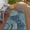 Urban Terrace Collection Area Rug -  Parkside Runner Light Blue  lifestyle 47