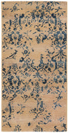 Seaside Blooms Collection Area Rug -  Fauna Runner Beige  lifestyle 11
