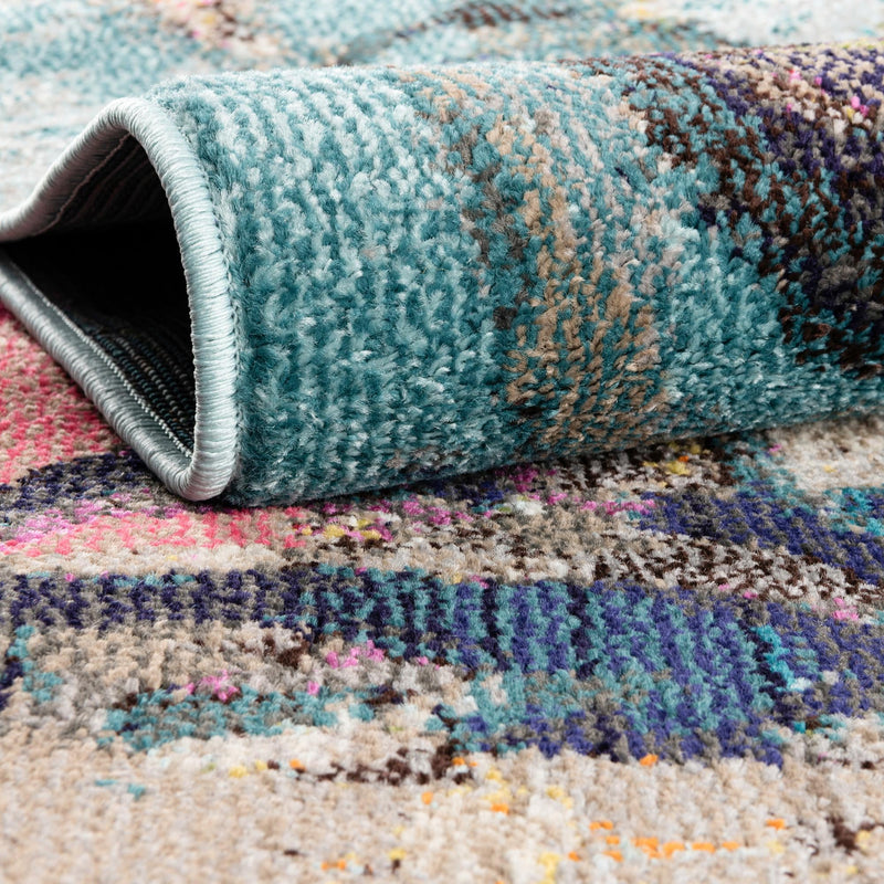 Autumnal Tapestry Collection Area Rug - Harvestville Rectangle Multi  lifestyle 5