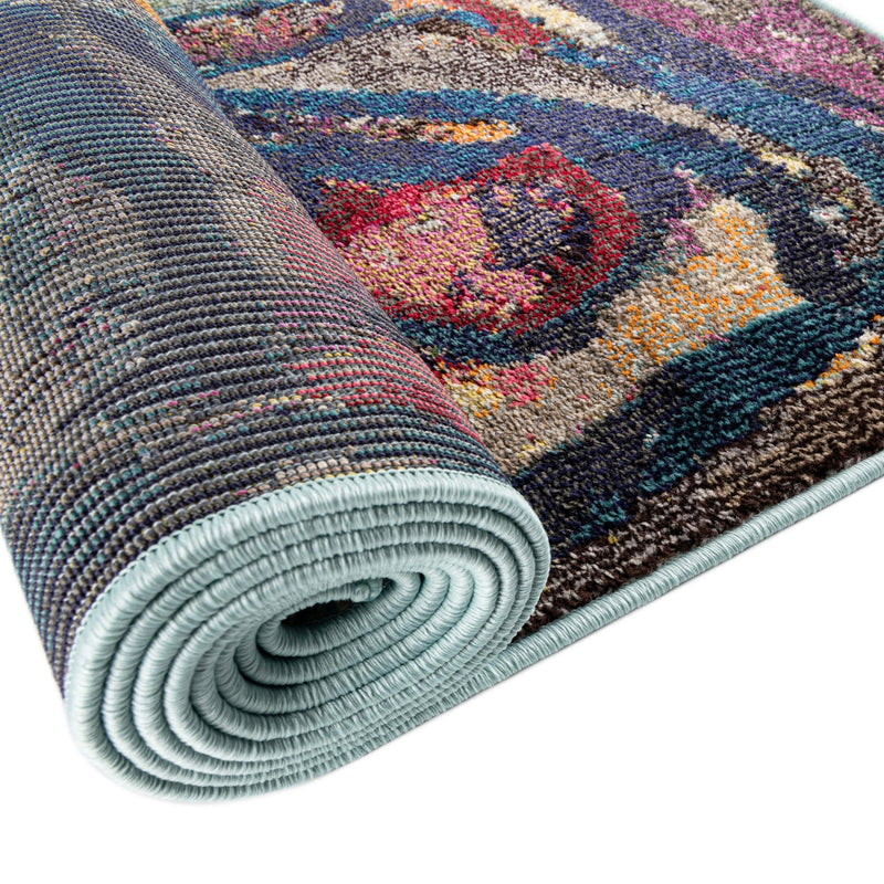 Autumnal Tapestry Collection Area Rug - Harvestville Rectangle Multi  lifestyle 11