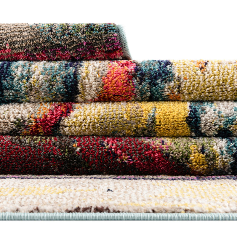 Autumnal Tapestry Collection Area Rug - Harvestville Rectangle Multi  lifestyle 13