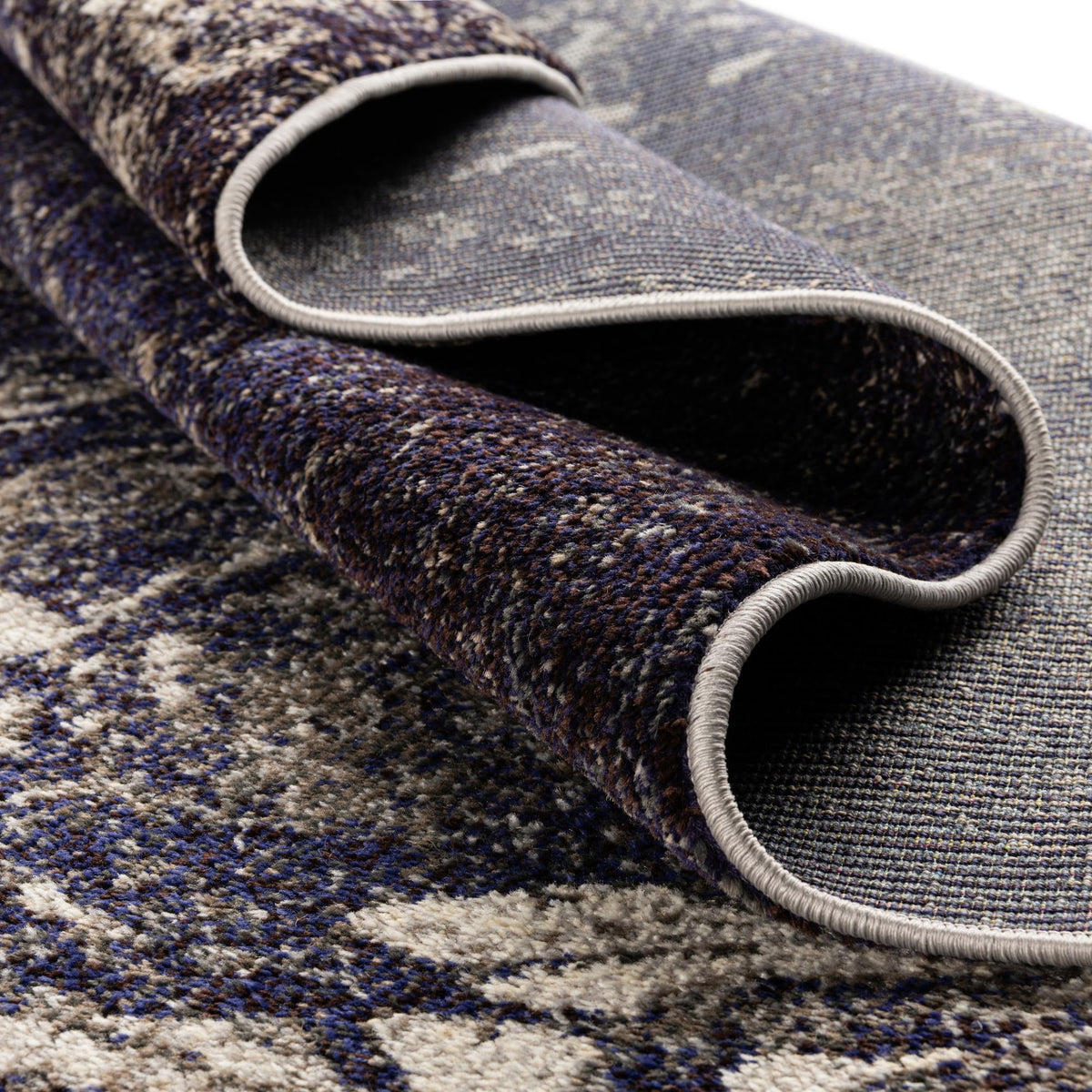 Autumnal Tapestry Collection Area Rug -  Slateville Rectangle Gray  lifestyle 12