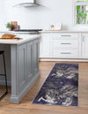 Autumnal Tapestry Collection Area Rug -  Slateville Runner Gray  lifestyle 21