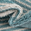 Seychelles Stripes Collection Area Rug - Mahe (Light Blue) Runner Light Blue  lifestyle 6
