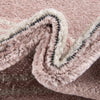 Seychelles Stripes Collection Area Rug - Mahe (Pink) Runner Pink  lifestyle 7