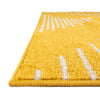 Seychelles Stripes Collection Area Rug - Mahe (Yellow) Runner Yellow  lifestyle 10