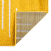 Seychelles Stripes Collection Area Rug - Mahe (Yellow) Runner Yellow  lifestyle 12