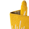 Seychelles Stripes Collection Area Rug - Mahe (Yellow) Runner Yellow  lifestyle 14