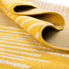 Seychelles Stripes Collection Area Rug - Mahe (Yellow) Runner Yellow  lifestyle 16