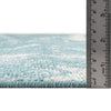 Brighton Stripes Collection Area Rug - Sussex (Light Blue) Rectangle Light Blue  lifestyle 3