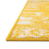 Brighton Stripes Collection Area Rug - Sussex (Yellow) Square Yellow  lifestyle 5