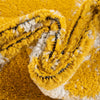 Brighton Stripes Collection Area Rug - Sussex (Yellow) Square Yellow  lifestyle 6